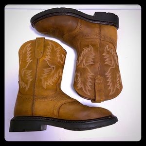 Ariat Mens Sierra Boots 7D Leather Cowboy Western